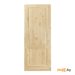 Дверное полотно ПМЦ M13 (массив/натуральный) 2000x600