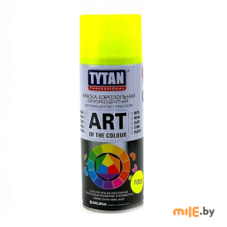 Аэрозольная краска Tytan RAL 1005 флуоресцентная (желтый) 400 мл