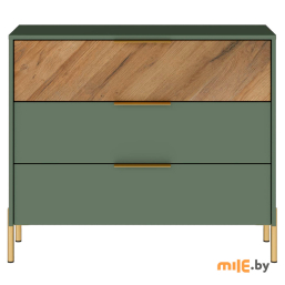 Комод Black Red White Siena KOM3S