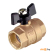 Кран шаровый 1/2 - г-г-б DE1216 TIM
