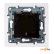 Розетка с крышкой Legrand Etika 672626 (антрацит)