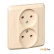 Розетка Schneider Electric Этюд (PC16-005К) кремовый