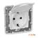 Розетка с крышкой Legrand Etika 672226 (белый)