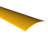 Порог алюминиевый 110-02Т КТМ 1800 x 28 (золотой)