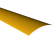 Порог алюминиевый 120-02К КТМ 900 x 40 (золотой)
