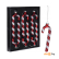 Набор стеклянных новогодних игрушек Candy stick ABT611800 (6 шт.)