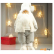 Кукла интерьерная Зимнее волшебство Дедушка Мороз в зимнем белом наряде и белом колпаке (4822664)