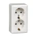 Розетка Schneider Electric Хит RA16-238-B (белый)