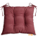 Подушка для сидения Nadzejka Анита-люкс 5 PC.AL 42x42 см, бордовая
