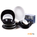 Набор посуды Luminarc Carine Black White P4676 38 предметов (стеклокерамика)