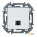 Розетка телефонная Legrand Inspiria 1хRJ-11 (белый) 673820