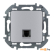 Розетка телефонная Legrand Inspiria 1хRJ-11 (алюминий) 673822