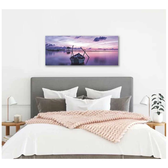 Картина на стекле Stamprint Лодка (NT011) 50х125 см