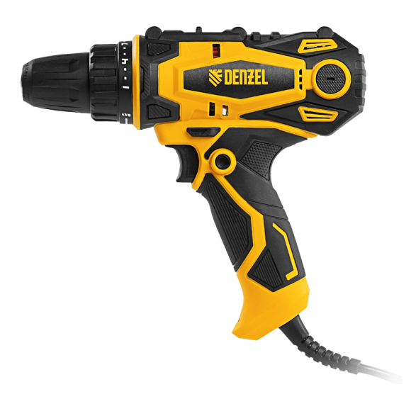 Дрель-шуруповерт сетевая Denzel SD-300-10 (26201)