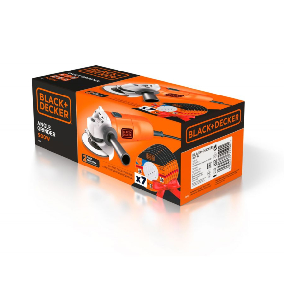 Угловая шлифмашина Black & Decker G915-RU