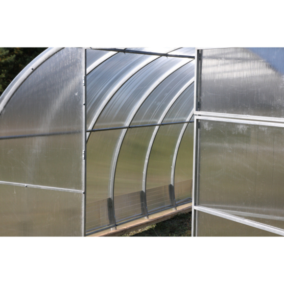 Теплица с покрытием КомфортПром 3,3х4, 40х20/1.0, ПК 3,8мм