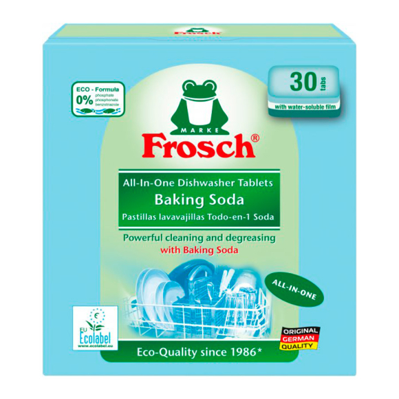 Таблетки для посудомоечных машин Frosch 30 шт.