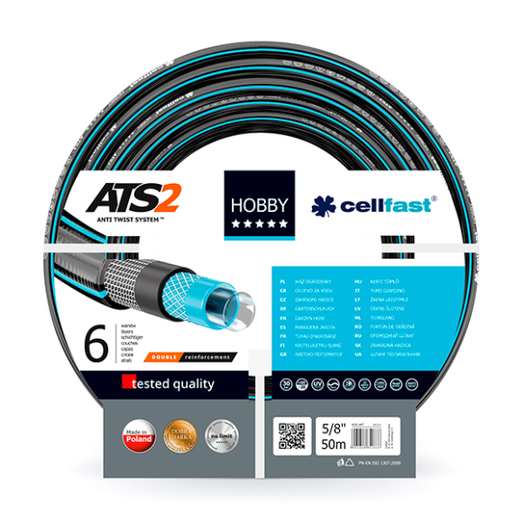 Шланг для полива Cellfast Hobby ATS2 16-211 (5/8, 50 м)