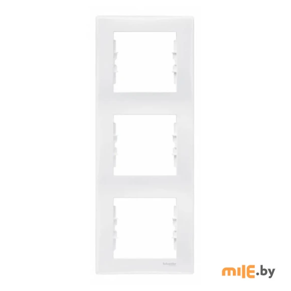 Рамка для розетки или выключателя Schneider Electric Glossa GSL000107 (белый)