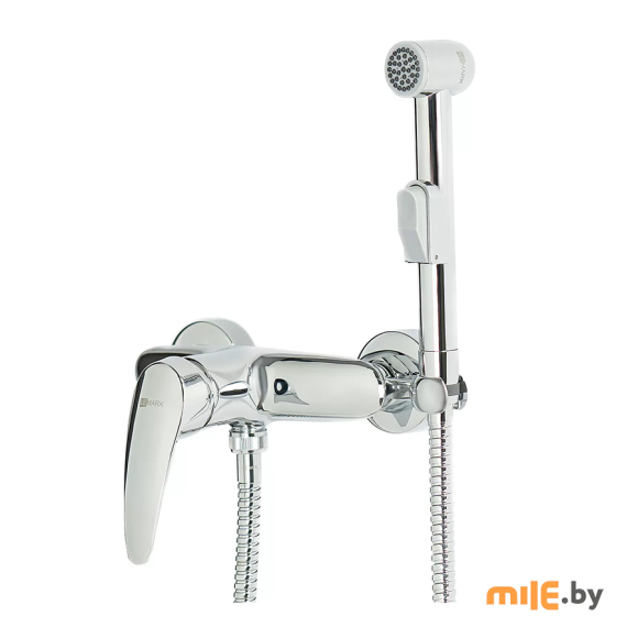 Смеситель настенный с гигиеническим душем Lemark Linara LM0418C