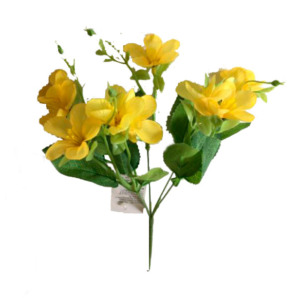 Искусственный цветок 06-129-B (цвет: зелёный,жёлтый)