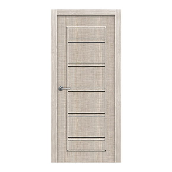 Дверное полотно Unidoors L5 ПВДЧ (МДФ, капучино кортекс) 2000x700