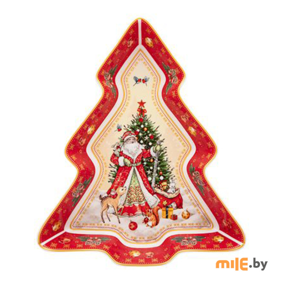 Блюдо-ёлка Lefard Дед Мороз (85-1754) Новый год