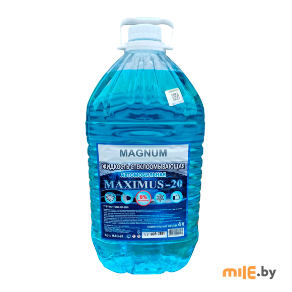 Стеклоомывающая жидкость Magnum Maximus 4 л