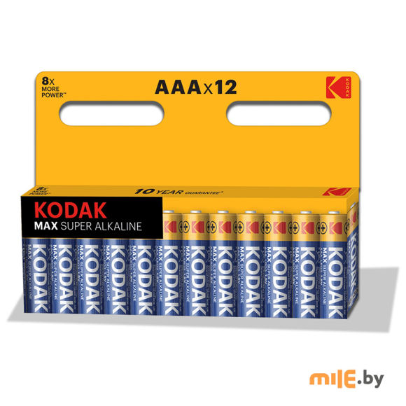 Батарейка Kodak LR03-12BL Max Super Alkaline [K3A-12]