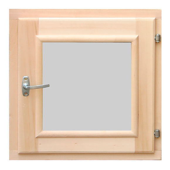 Рама DoorWood (стеклопакет, липа/хвоя) 500x500