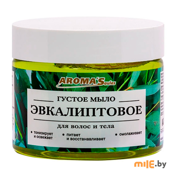 Густое мыло для тела и волос Aroma Saules Эвкалиптовое 250 л