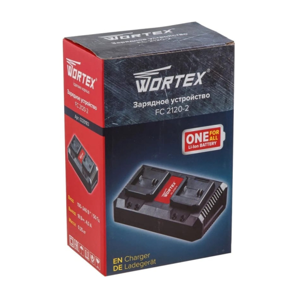 Зарядное устройство Wortex FC 2120-2 ALL1 (0329183)