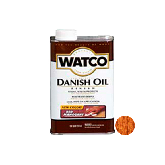 Масло для дерева Watco Danish Oil 0,946 л (красный махагон)