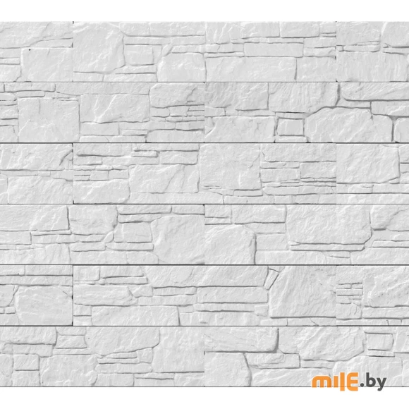 Декоративный камень Stone Mill Сланец Буковинский белый 1300