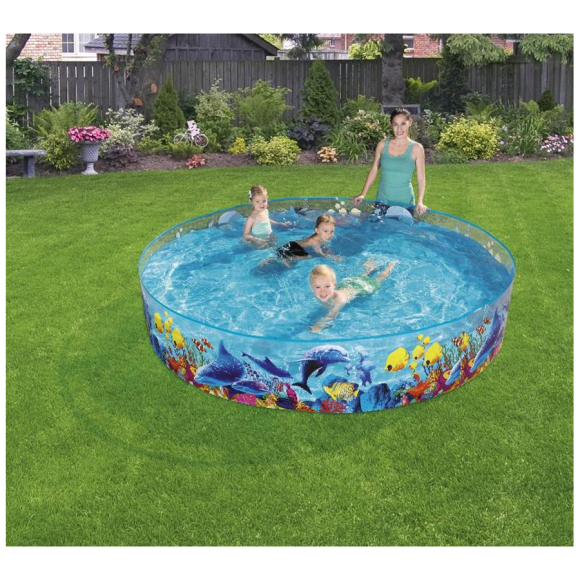 Детский каркасный бассейн Bestway Fill 'N Fun Odyssey (55031) 244x46 см