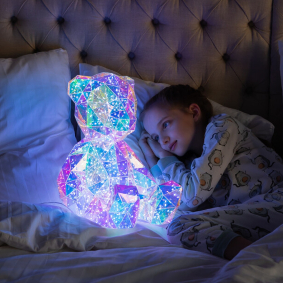 Светильник декоративный Uniel Мишка с USB проводом. 80 светодиодов. RGB свет ULD-R504 USB/RGB BEAR