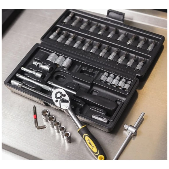 Набор инструментов WMC TOOLS 2462-5 (46 пр)