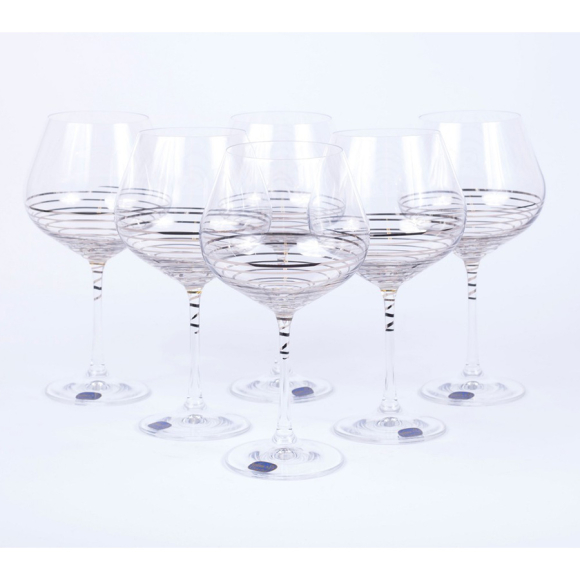 Набор бокалов для вина Bohemia Crystal Viola (40729/M8434/570) 570 мл