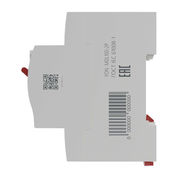 Устройство защитного отключения DKC Yon Max MDL100 2P 30mA 40A тип АС 2М MDL100-2P2-40-AC