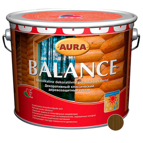 Антисептик Aura Wood Balance 2,7 л (палисандр)