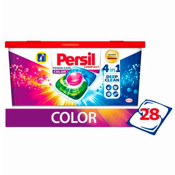 Капсулы для стирки Persil Power Caps Color (28 шт.)