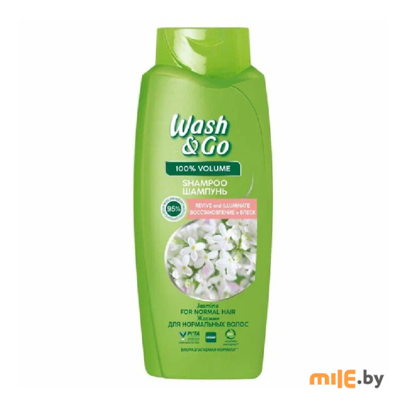 Шампунь Wash&Go для нормальных волос с жасмином 360 мл