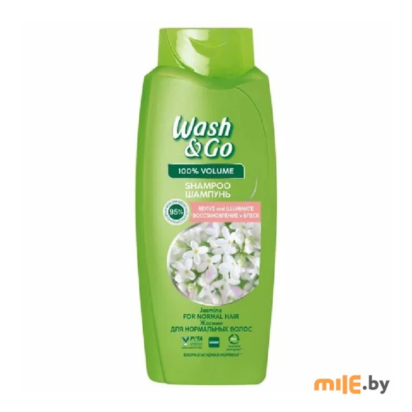 Шампунь Wash&Go для нормальных волос с жасмином 360 мл
