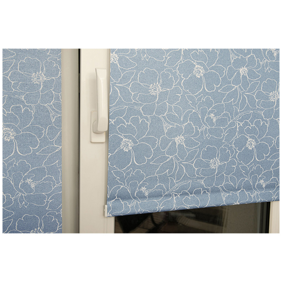 Штора рулонная Delfa Металлик Камелия Мини СРШ-01М-72204 47(43)/170