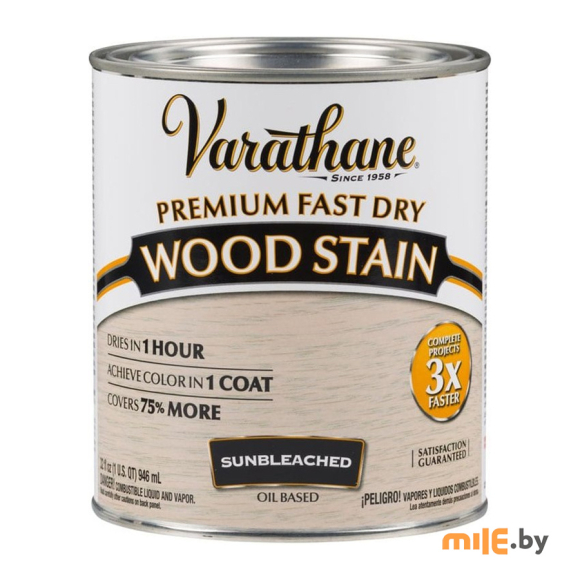 Масло для дерева Varathane Premium Fast Dry 0,946 л (выбеленное дерево)
