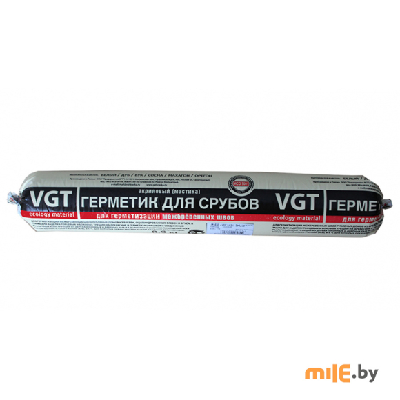 Герметик акриловый (мастика) для срубов VGT белый 900 г