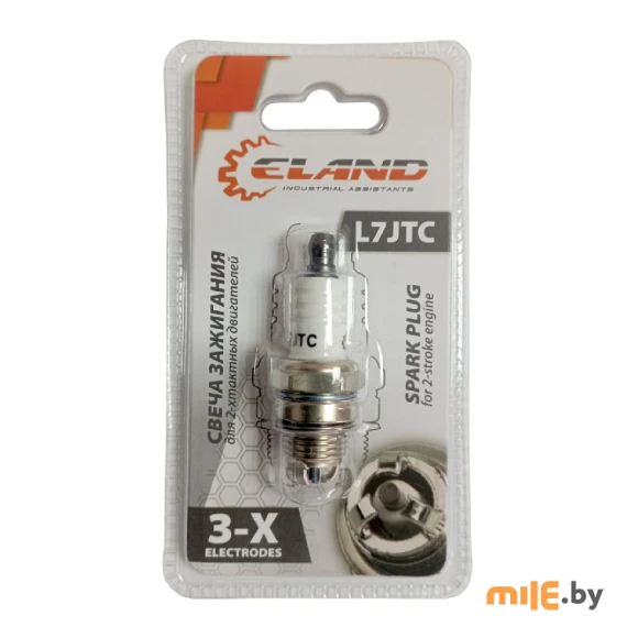 Свеча для бензотриммера и бензопилы Eland L7JTC (3 Electrodes)