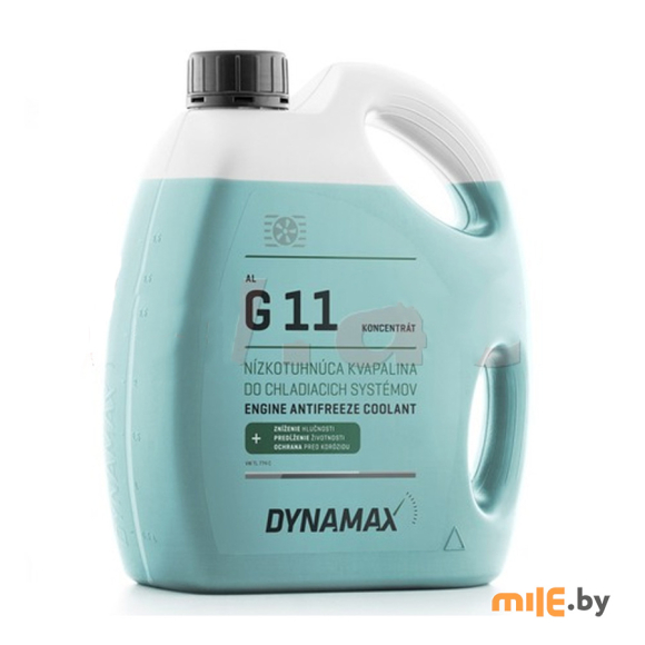 Антифриз Dynamax AL G11 синий -37C (814) 4 л