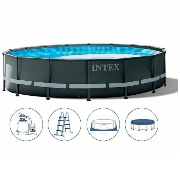 Каркасный бассейн Intex (26326NP) 488x122 см
