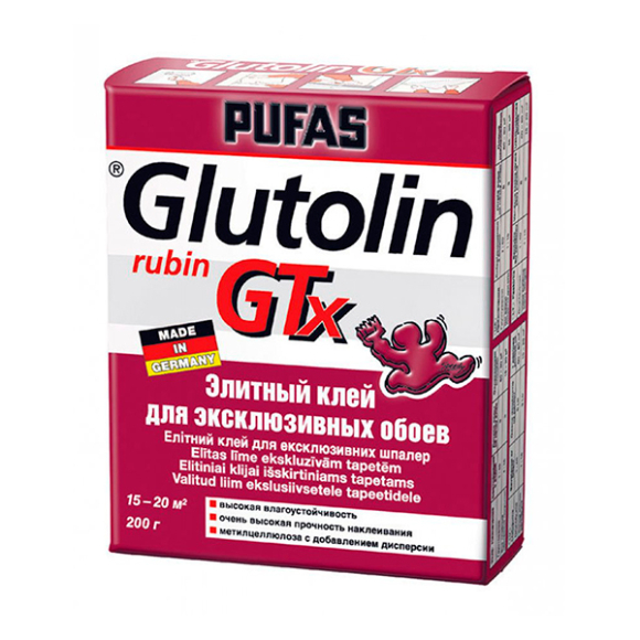 Клей для обоев PUFAS Glutolin GTX 200 г